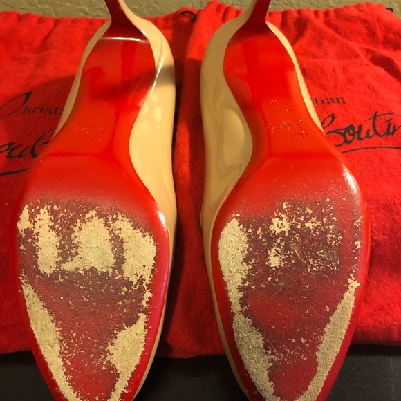 Christian Louboutins Round Toe Pump 75 mm - Picture 5 of 6